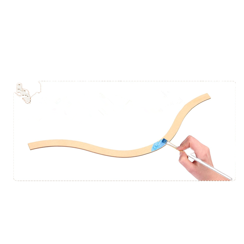 Home Decor Wall Molding - ไม้ตกแต่งขอบหยักแบบยังไม่เสร็จขนาด 15.75 x 2.9 นิ้ว ไม้ประดับขอบหยักน่ารักสำหรับตกแต่งผนังบ้านและตู้