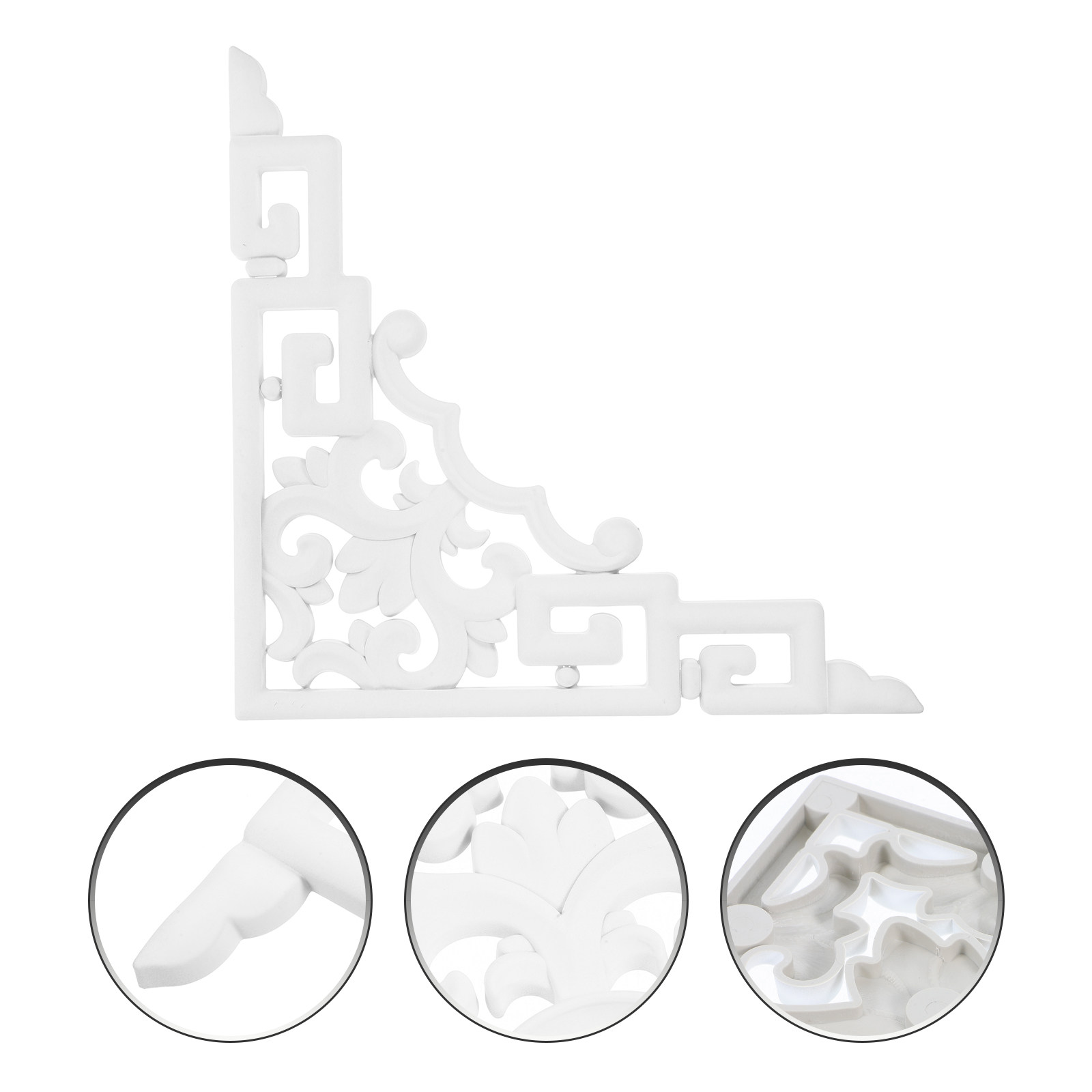 Home Decor Wall Molding - คิ้วบัวลายมงกุฎสไตล์จีนสุดหรูสำหรับตกแต่งบ้าน DIY ขอบตกแต่งผนังและเพดานแบบยืดหยุ่นเลียนแบบปูนปั้น