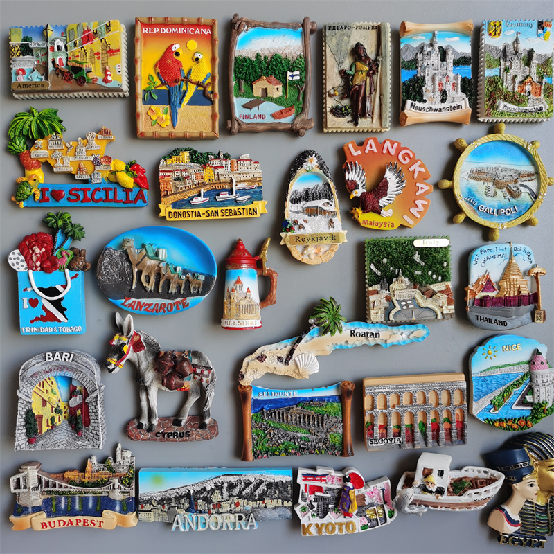 Home Decor New Orleans - แม่เหล็กติดตู้เย็น New Orleans Rep.Dom ฟินแลนด์ Pompei