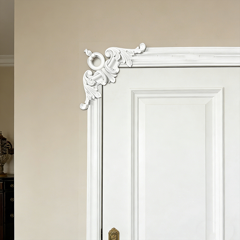 Home Decor Wall Molding - ชุดอุปกรณ์ตกแต่งฝ้าเพดาน PU ชุดแต่งขอบผนัง แผงตกแต่งมุม แผงวอยซ์บอร์ด ตกแต่งผนังภายใน