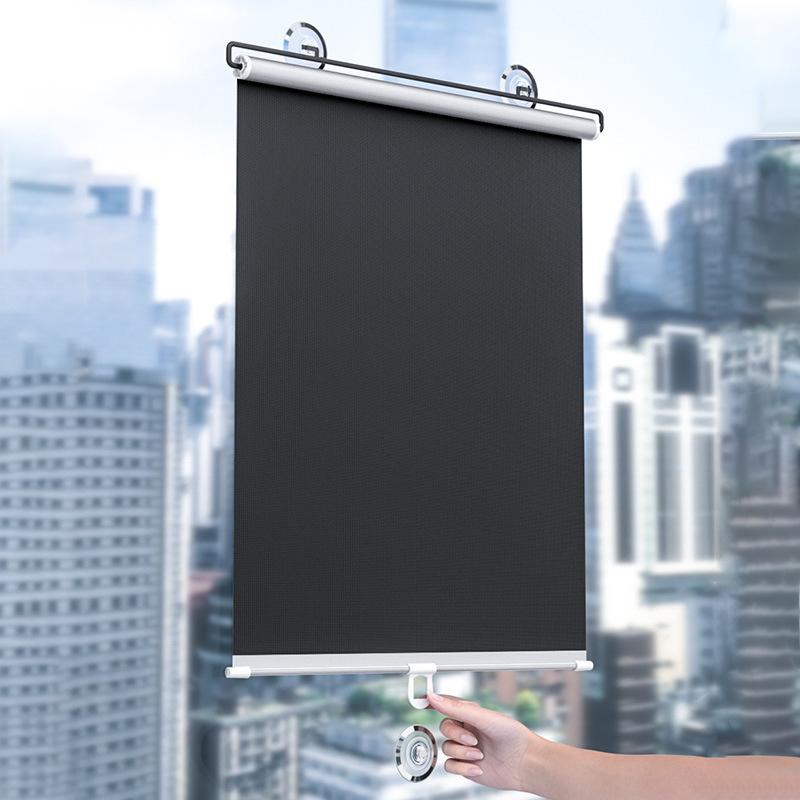 Home Decor Window Blinds - ม่านม้วนติดตั้งโดยไม่ต้องเจาะ ของตกแต่งบ้าน ของตกแต่ง ม่านบังตา