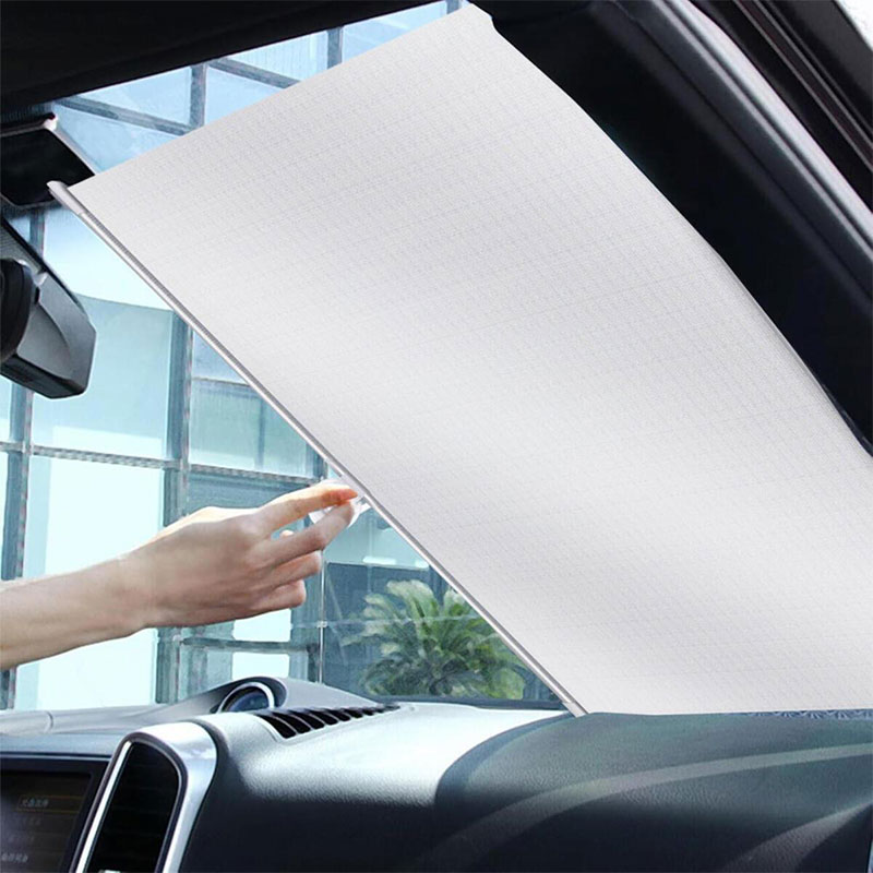 Home Decor Window Blinds - ม่านบังแดด, มู่ลี่ม้วน, มู่ลี่, ม่านทึบแสงสำหรับห้องครัว, ไม่ต้องเจาะ, ระเบียง,