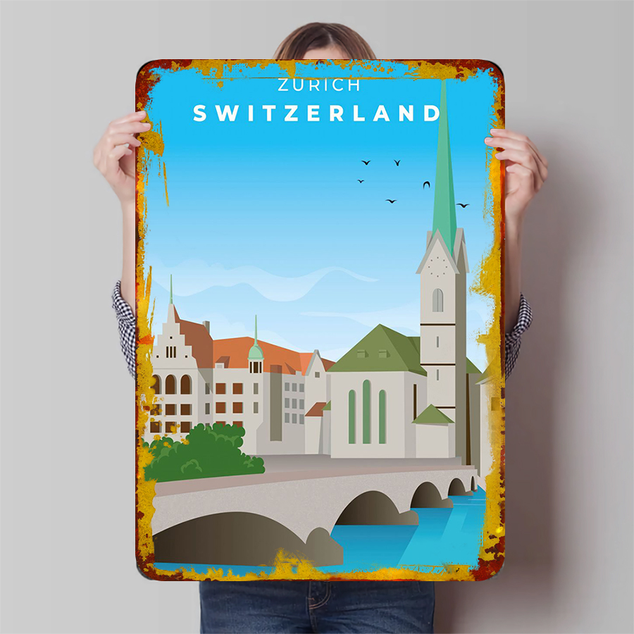 ซูริกสวิตเซอร์แลนด์ Cityscape  - Home Decor Zurich บทวิจารณ์และราคา