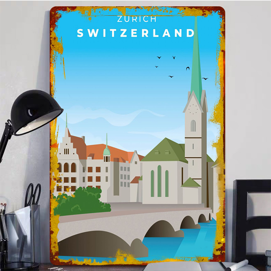 ซูริกสวิตเซอร์แลนด์ Cityscape  - Home Decor Zurich บทวิจารณ์และราคา