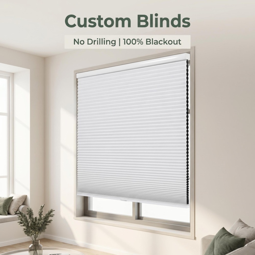 ม่านรังผึ้งแบบกำหนดเอง ม่านบัง - Home Decor Window Blinds บทวิจารณ์และราคา
