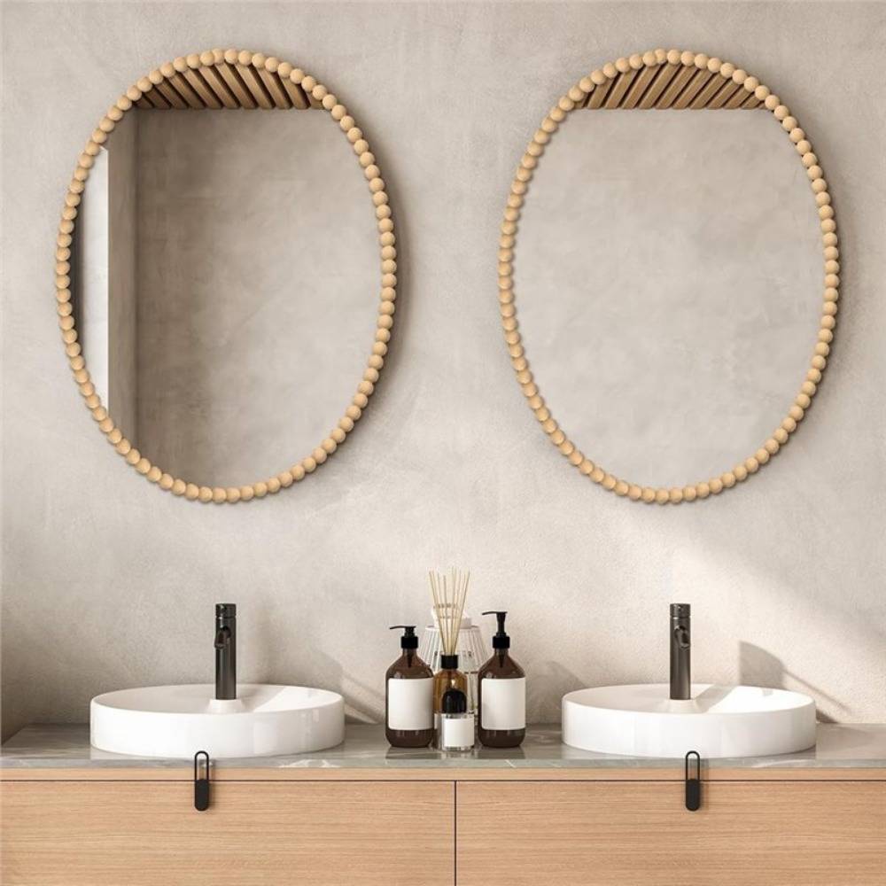 แผ่นไม้ตกแต่งลายลูกปัดสีไม้ ขน - Home Decor Wall Molding บทวิจารณ์และราคา