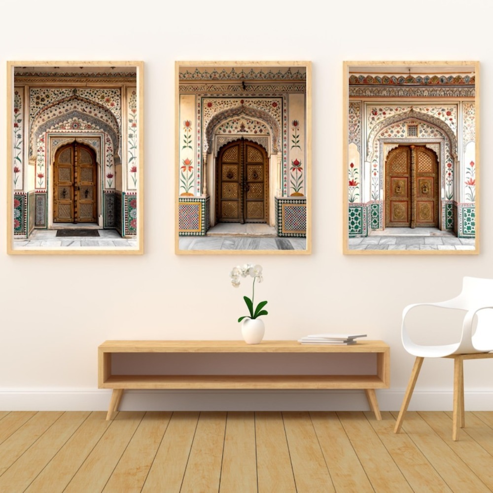 ศิลปะประตูราชสถานแบบไร้กรอบ, ก - Home Decor Jaipur บทวิจารณ์และราคา