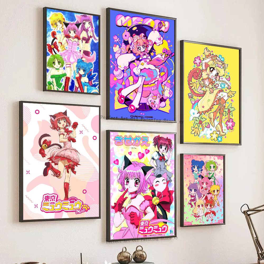 โปสเตอร์อนิเมะ Tokyo Mew Mew ส - Home Decor Tokyo บทวิจารณ์และราคา