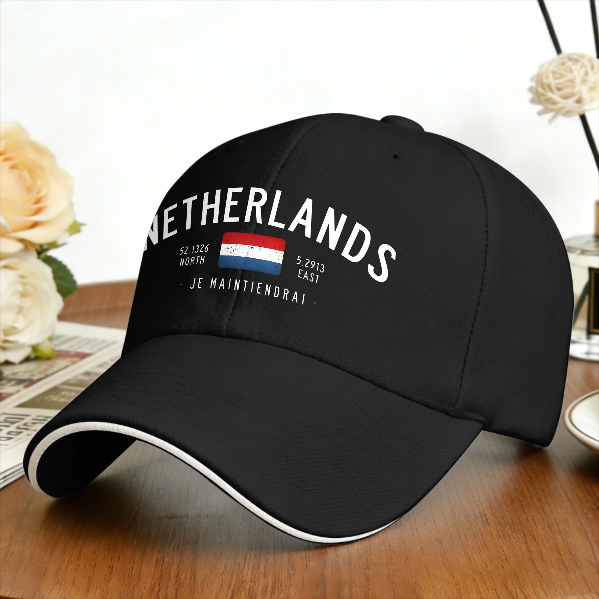 หมวกเบสบอลลำลอง ลายธงชาติเนเธอ - Home Decor Netherlands บทวิจารณ์และราคา