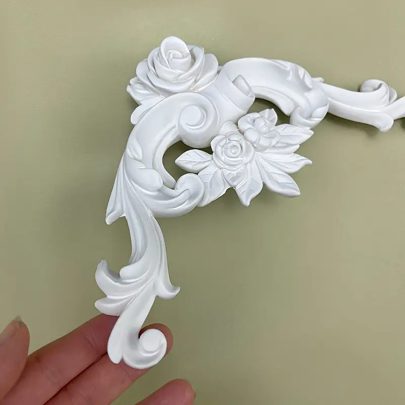 แม่พิมพ์มุมดอกไม้โพลียูรีเทน P - Home Decor Wall Molding บทวิจารณ์และราคา