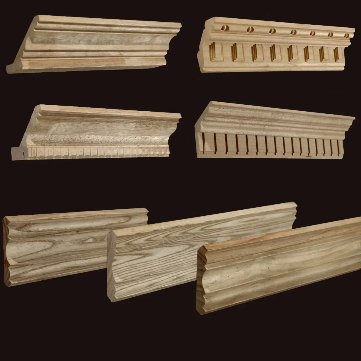 ตกแต่งไม้ Mouldings เฟอร์นิเจอ - Home Decor Wall Molding บทวิจารณ์และราคา