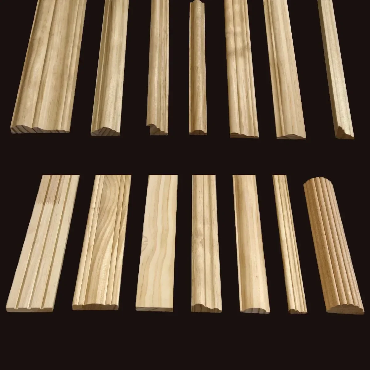 ตกแต่งไม้ Mouldings เฟอร์นิเจอ - Home Decor Wall Molding บทวิจารณ์และราคา