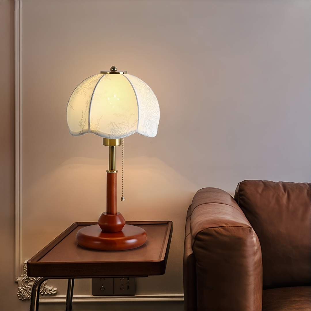 โคมไฟตั้งโต๊ะทรงโดมแบบวินเทจ ส - Home Decor Lighting บทวิจารณ์และราคา
