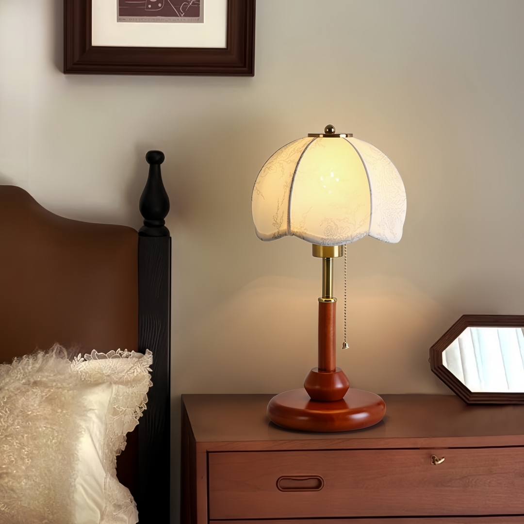โคมไฟตั้งโต๊ะทรงโดมแบบวินเทจ ส - Home Decor Lighting บทวิจารณ์และราคา