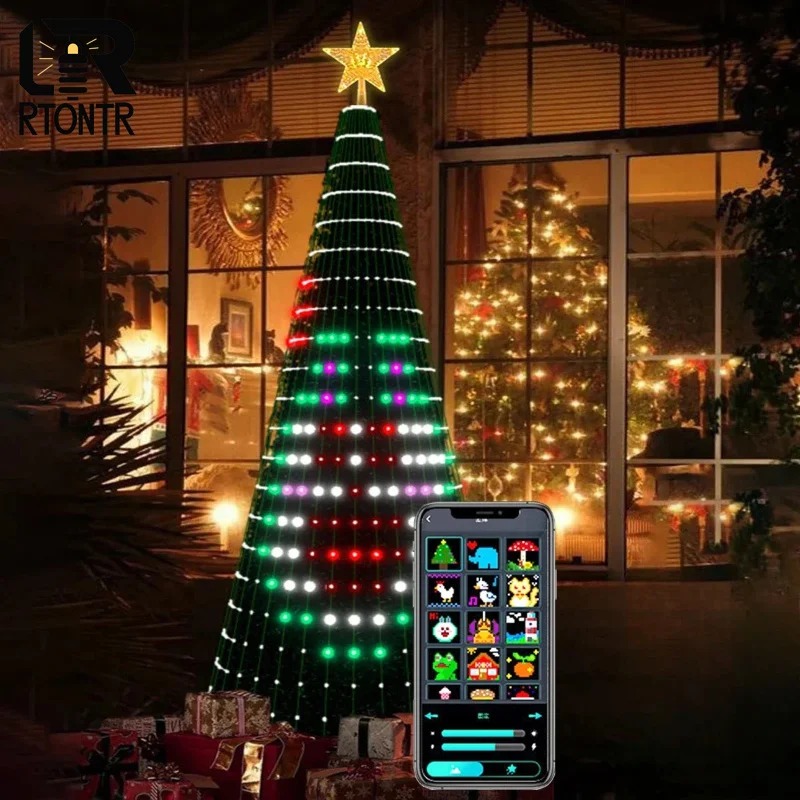 ไฟประดับต้นคริสต์มาสรูปดาว RGB - Home Decor Lighting บทวิจารณ์และราคา