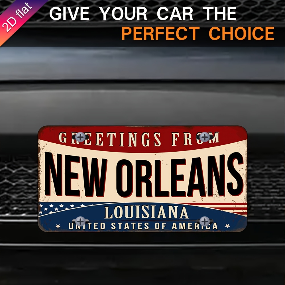 ป้ายตกแต่งผนังอะลูมิเนียม - ป้ - Home Decor New Orleans บทวิจารณ์และราคา
