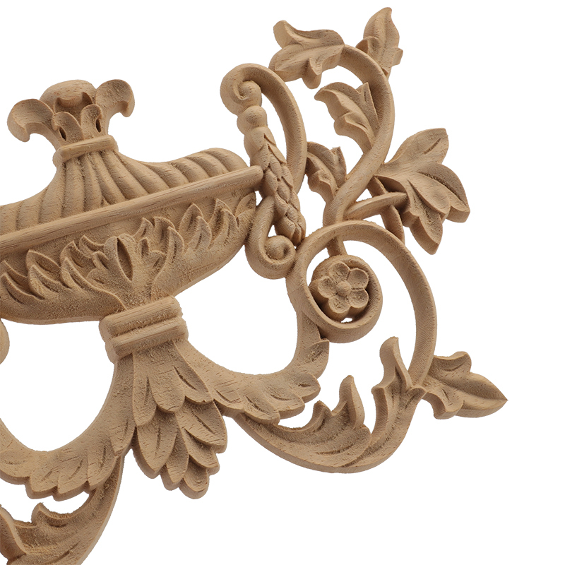ผนังไม้แกะสลักAppliqueปั้นไม้ต - Home Decor Wall Molding บทวิจารณ์และราคา