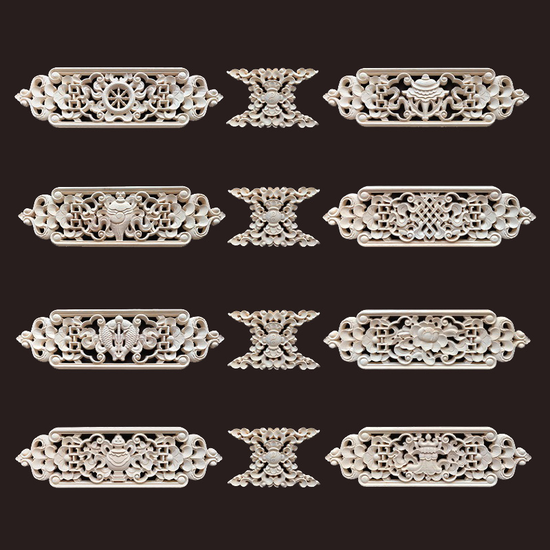 งานแกะสลักไม้ตกแต่งลายเส้นสำหร - Home Decor Wall Molding บทวิจารณ์และราคา