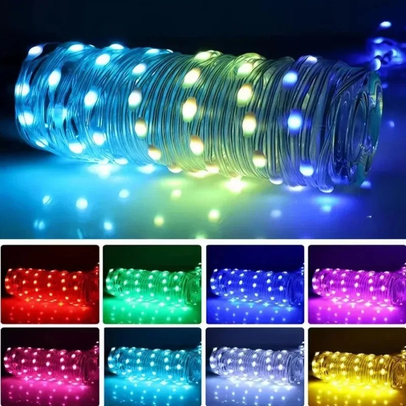 ไฟ LED อัจฉริยะ RGB แบบ DIY คว - Home Decor Lighting บทวิจารณ์และราคา