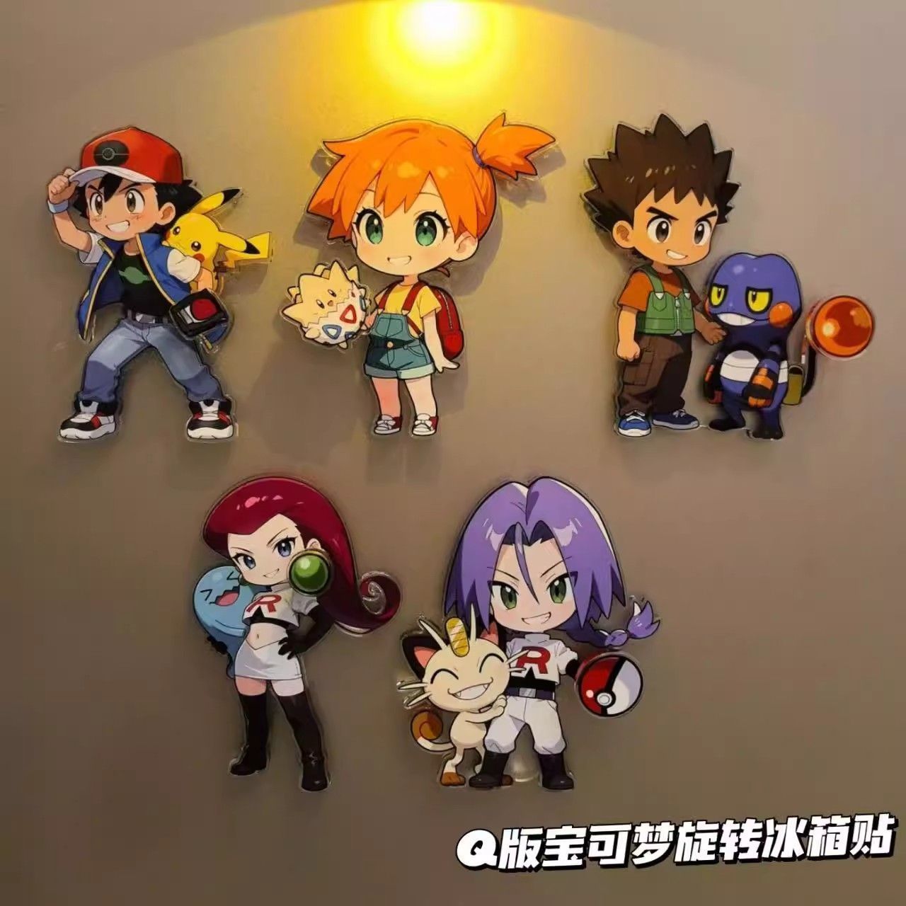 แม่เหล็กติดตู้เย็นลายโปเกมอน ส - Home Decor Company บทวิจารณ์และราคา