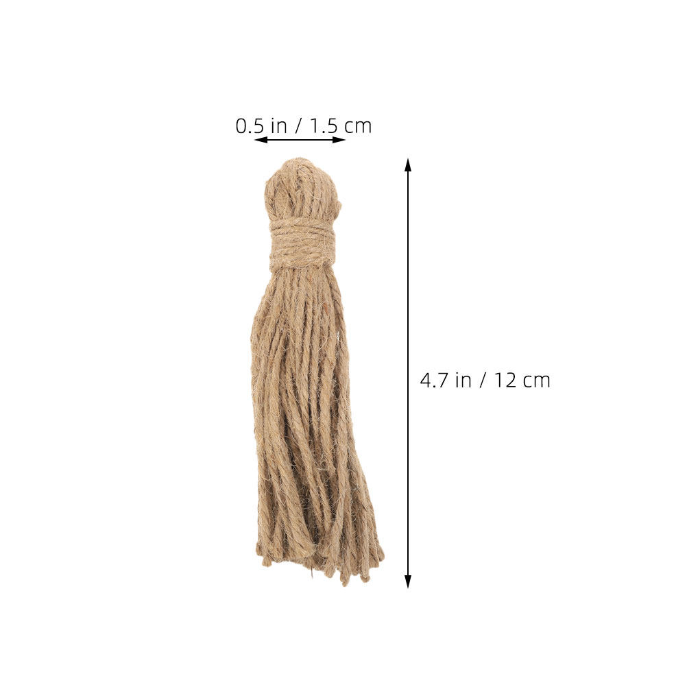 พู่เชือกป่าน 30 ชิ้น สำหรับงาน - Home Decor Garland บทวิจารณ์และราคา