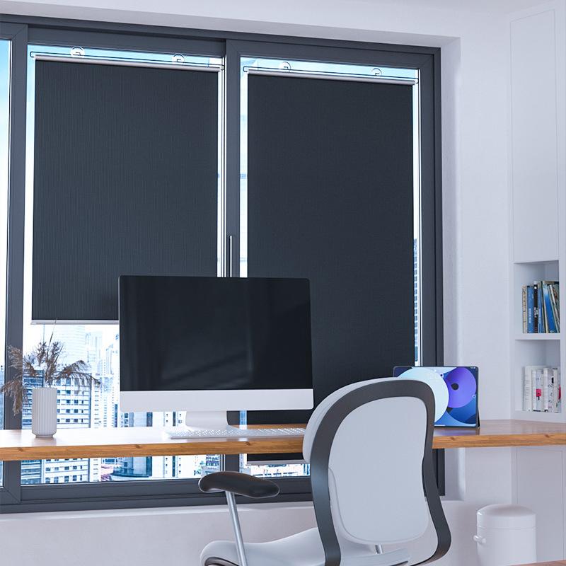 ม่านม้วนติดตั้งโดยไม่ต้องเจาะ  - Home Decor Window Blinds บทวิจารณ์และราคา
