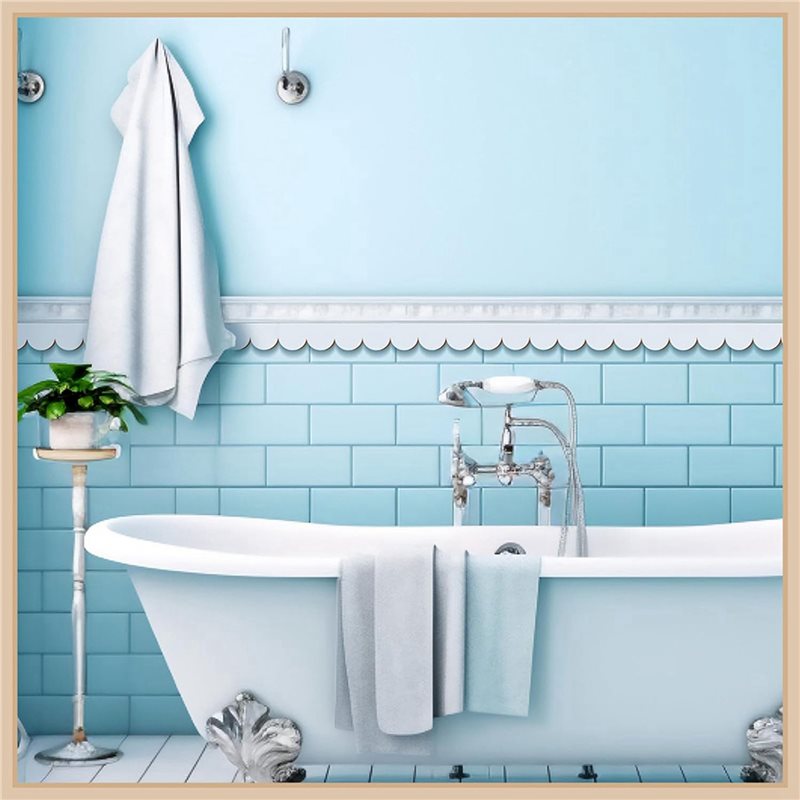 ชุดแต่งขอบไม้ลายหยักแบบยังไม่เ - Home Decor Wall Molding บทวิจารณ์และราคา