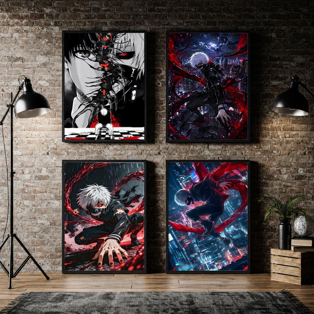 โปสเตอร์อนิเมะ Tokyo Ghoul เคน - Home Decor Tokyo บทวิจารณ์และราคา