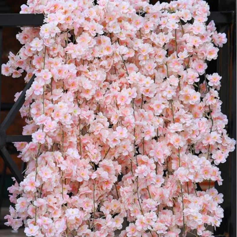 พวงดอกซากุระประดิษฐ์ขนาด 180 ซ - Home Decor Garland บทวิจารณ์และราคา
