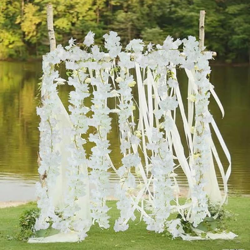 พวงดอกซากุระประดิษฐ์ขนาด 180 ซ - Home Decor Garland บทวิจารณ์และราคา