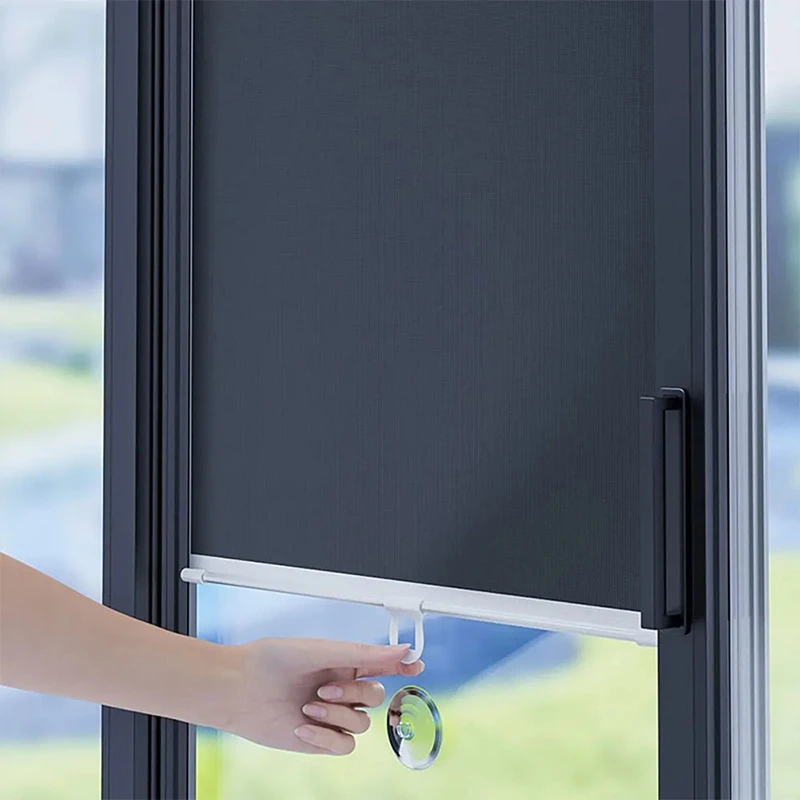 มู่ลี่ม้วนแบบไม่ต้องเจาะ สำหรั - Home Decor Window Blinds บทวิจารณ์และราคา