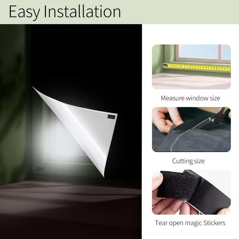 ม่านบังแสงแบบติดเอง DIY ไม่ต้อ - Home Decor Window Blinds บทวิจารณ์และราคา