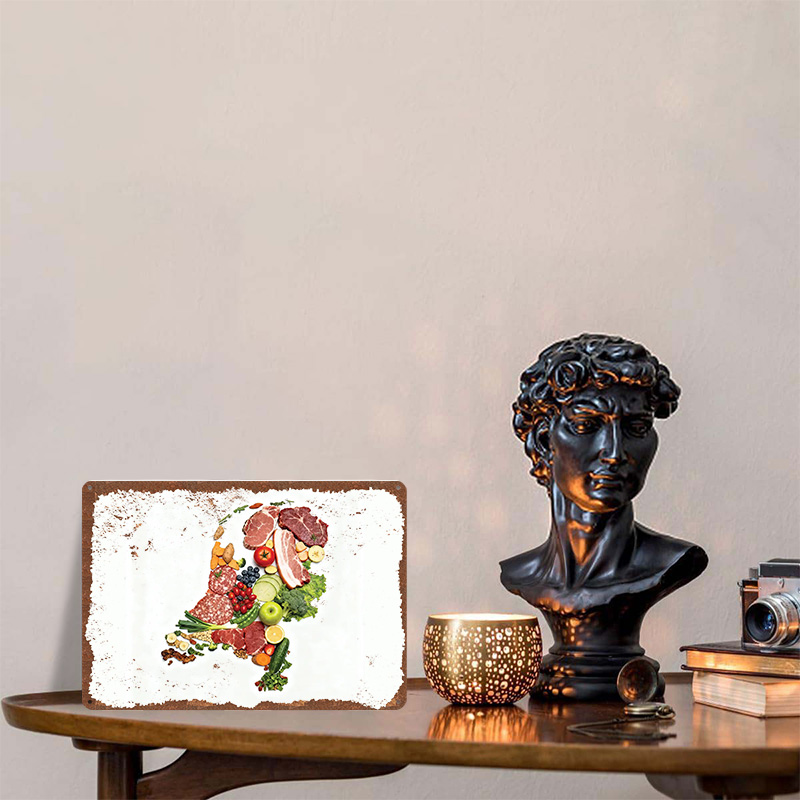 แผนที่อาหารของเนเธอร์แลนด์ ทำจ - Home Decor Netherlands บทวิจารณ์และราคา