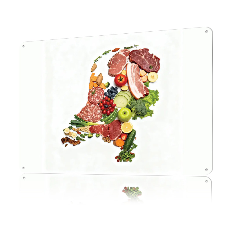 แผนที่อาหารของเนเธอร์แลนด์ ทำจ - Home Decor Netherlands บทวิจารณ์และราคา