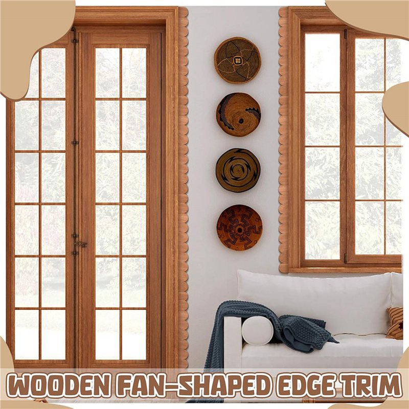 WCS-72 ชิ้น ไม้ตกแต่งขอบหยักแบ - Home Decor Wall Molding บทวิจารณ์และราคา