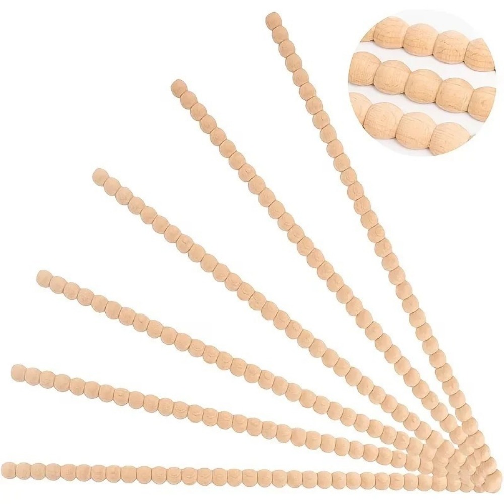 ไม้ตกแต่งลูกปัดลายไม้ 8 ชิ้น ข - Home Decor Wall Molding บทวิจารณ์และราคา