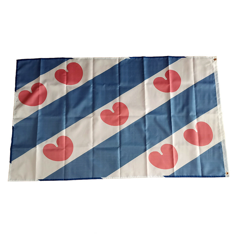 ฟรีสลันด์ Flag Holland เนเธอร์ - Home Decor Netherlands บทวิจารณ์และราคา