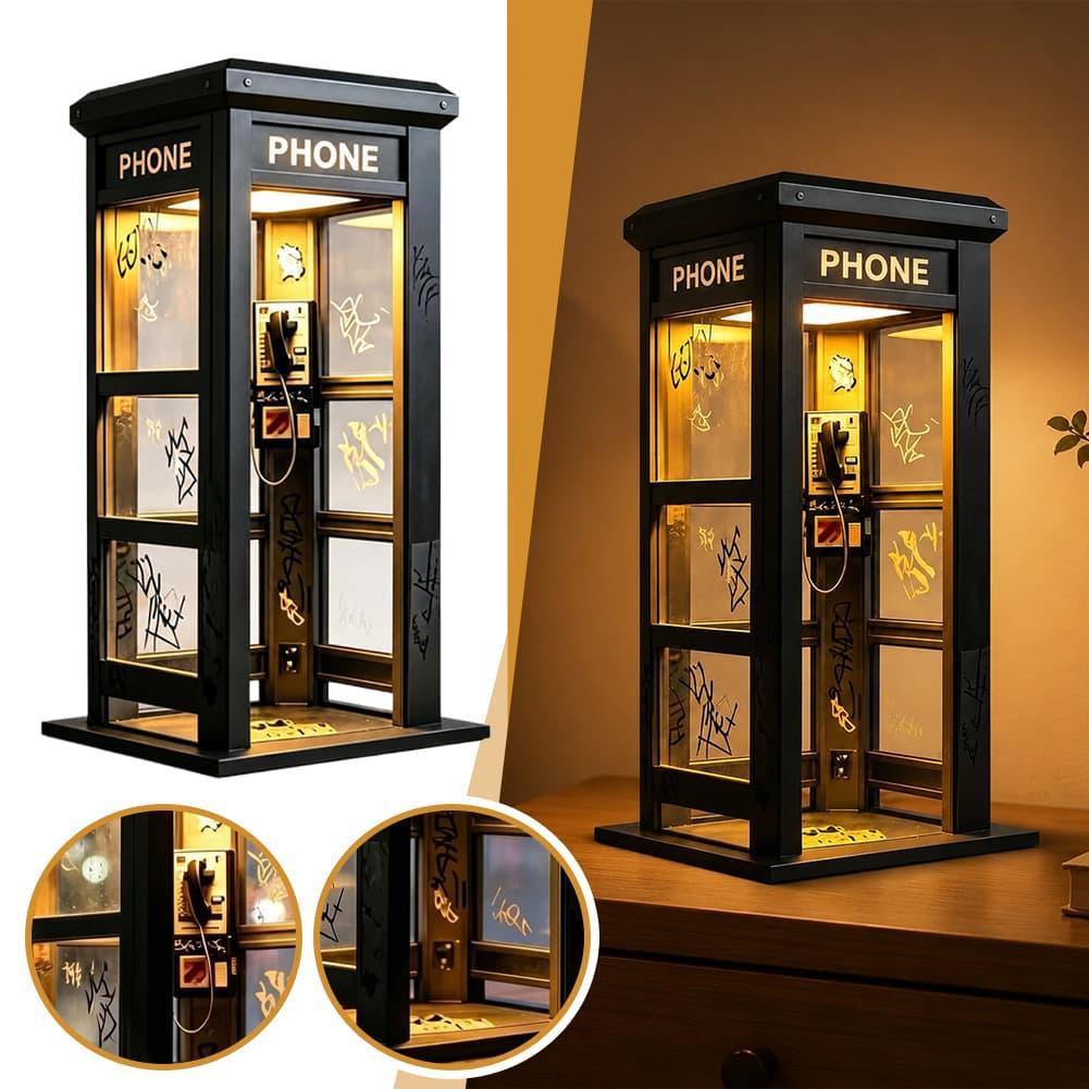 โคมไฟตั้งโต๊ะรูปตู้โทรศัพท์ลอน - Home Decor Lighting บทวิจารณ์และราคา
