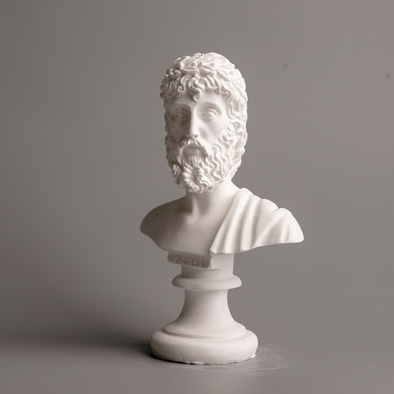 ซุส รูปปั้นจากตำนานเทพเจ้ากรีก - Home Decor From Clay บทวิจารณ์และราคา