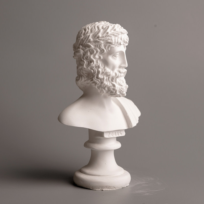 ซุส รูปปั้นจากตำนานเทพเจ้ากรีก - Home Decor From Clay บทวิจารณ์และราคา