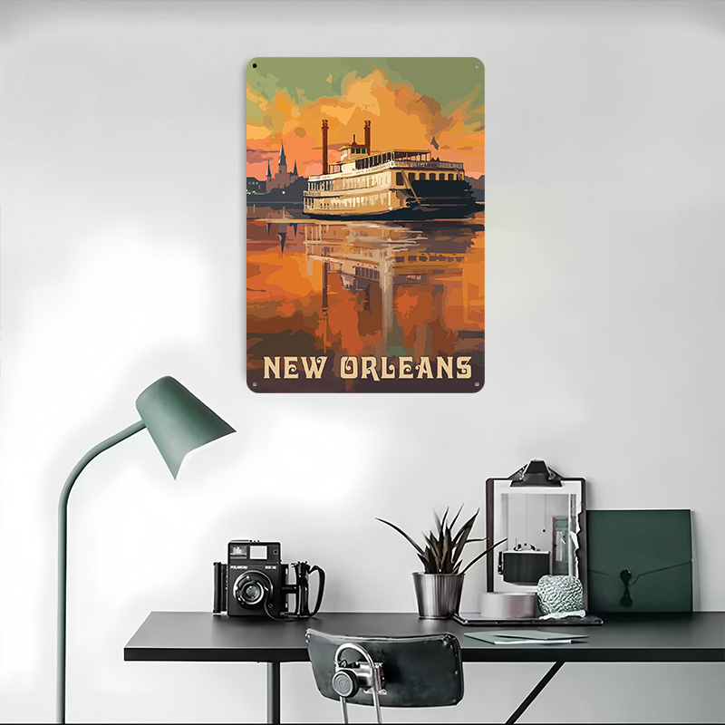 โปสเตอร์พิมพ์ลายท่องเที่ยวนิวอ - Home Decor New Orleans บทวิจารณ์และราคา