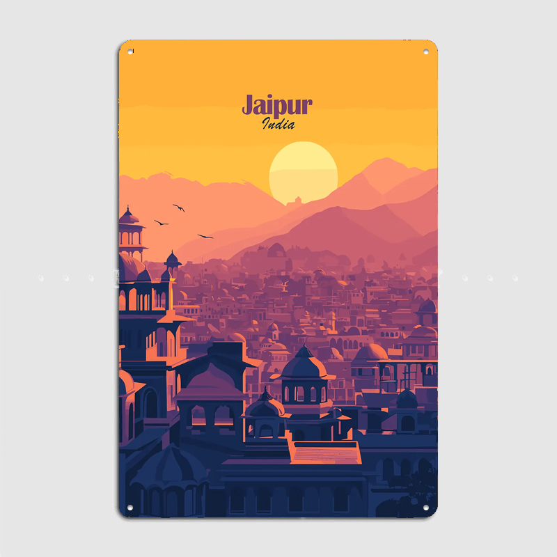 วิวเมืองเจไพร์ พระอาทิตย์ตก ทิ - Home Decor Jaipur บทวิจารณ์และราคา
