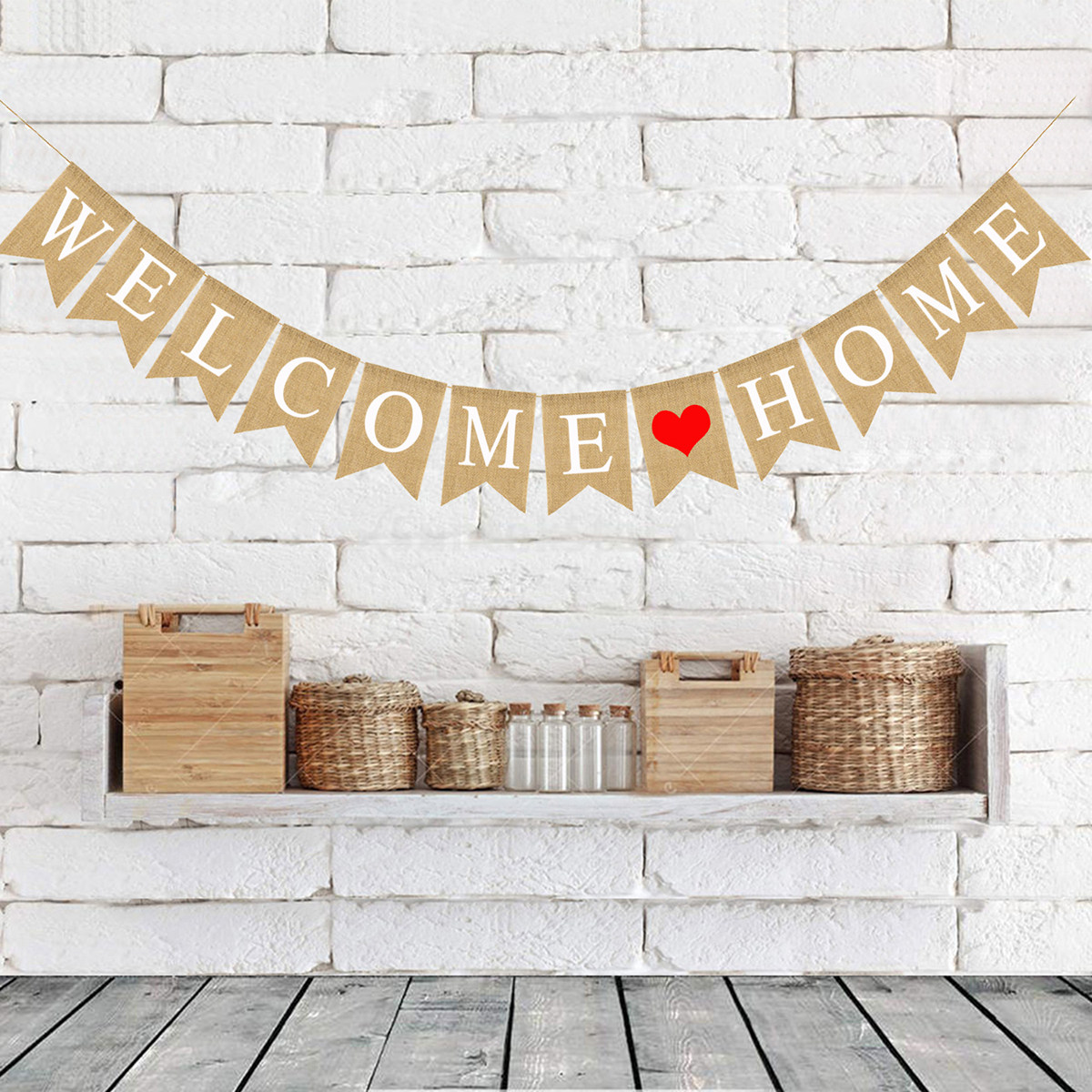ธงราวประดับตกแต่งบ้านลายหางนกน - Home Decor Garland บทวิจารณ์และราคา