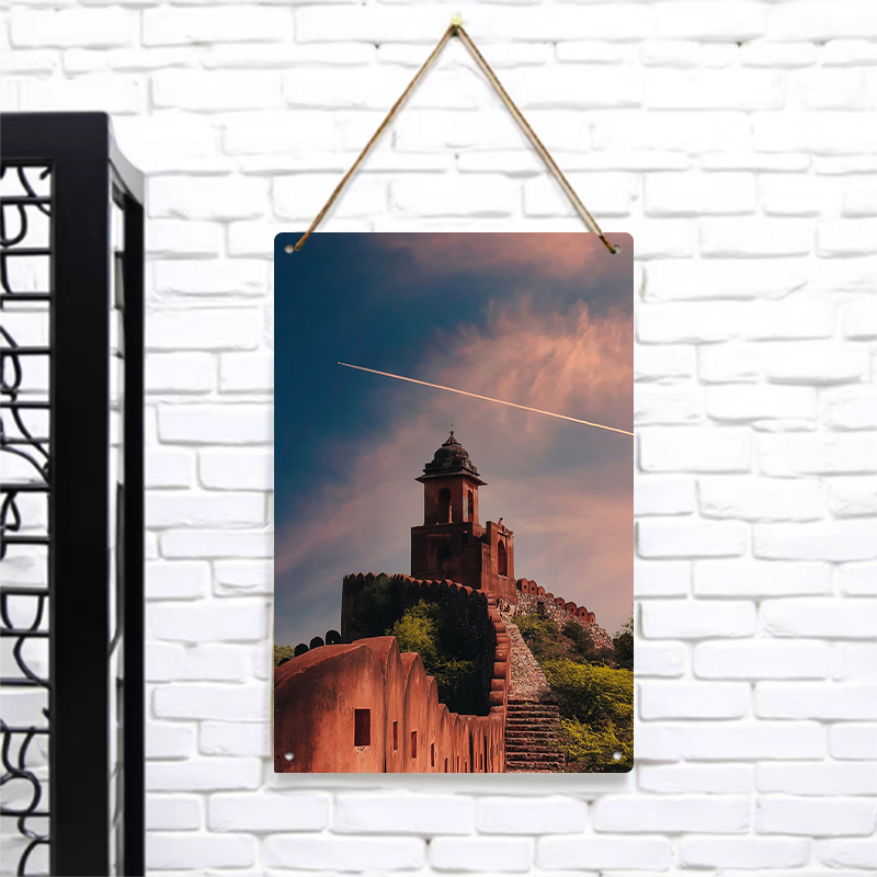 ภาพศิลปะโลหะติดผนังลายปราสาทจา - Home Decor Jaipur บทวิจารณ์และราคา